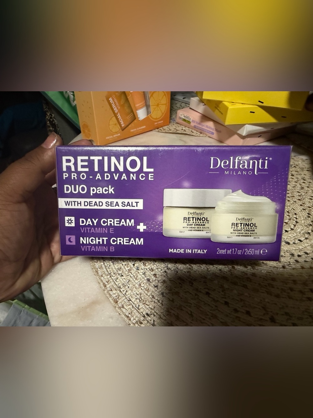 Delfanti Retinol Pro-Advance Duo Pack day/night